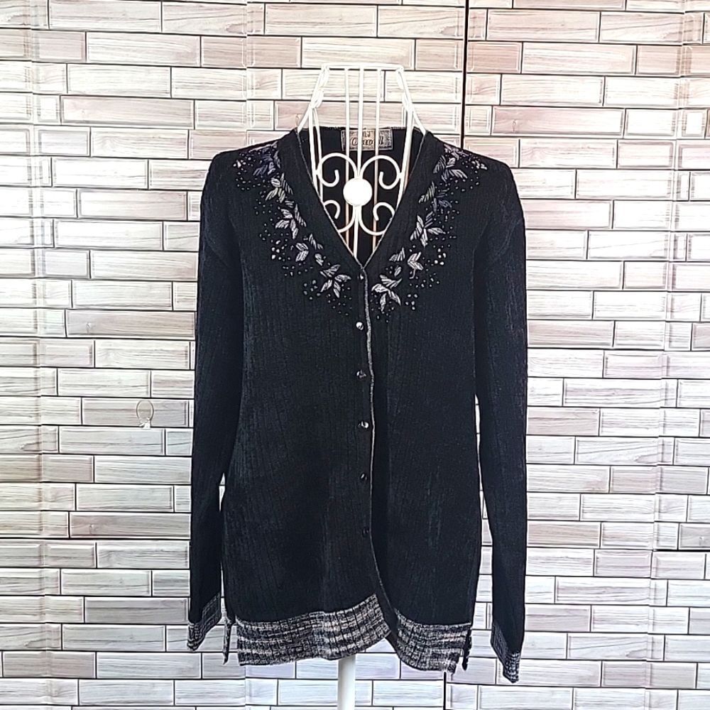 KLJ Oswal vintage button-down cardigan Size M